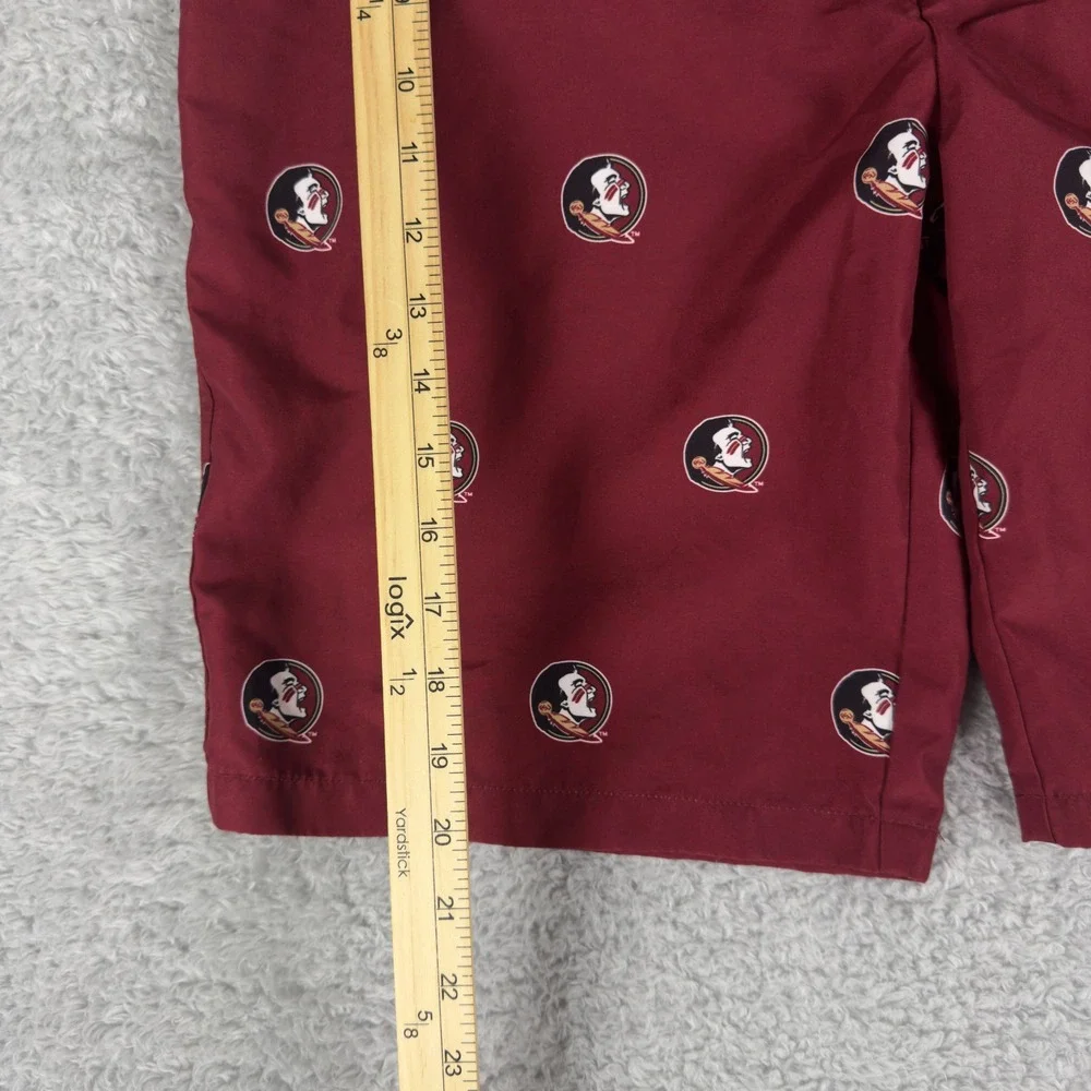 Florida State FSU Mens Ovation Game‎ Golf Shorts Garnet Size 36 - Picture 4 of 8